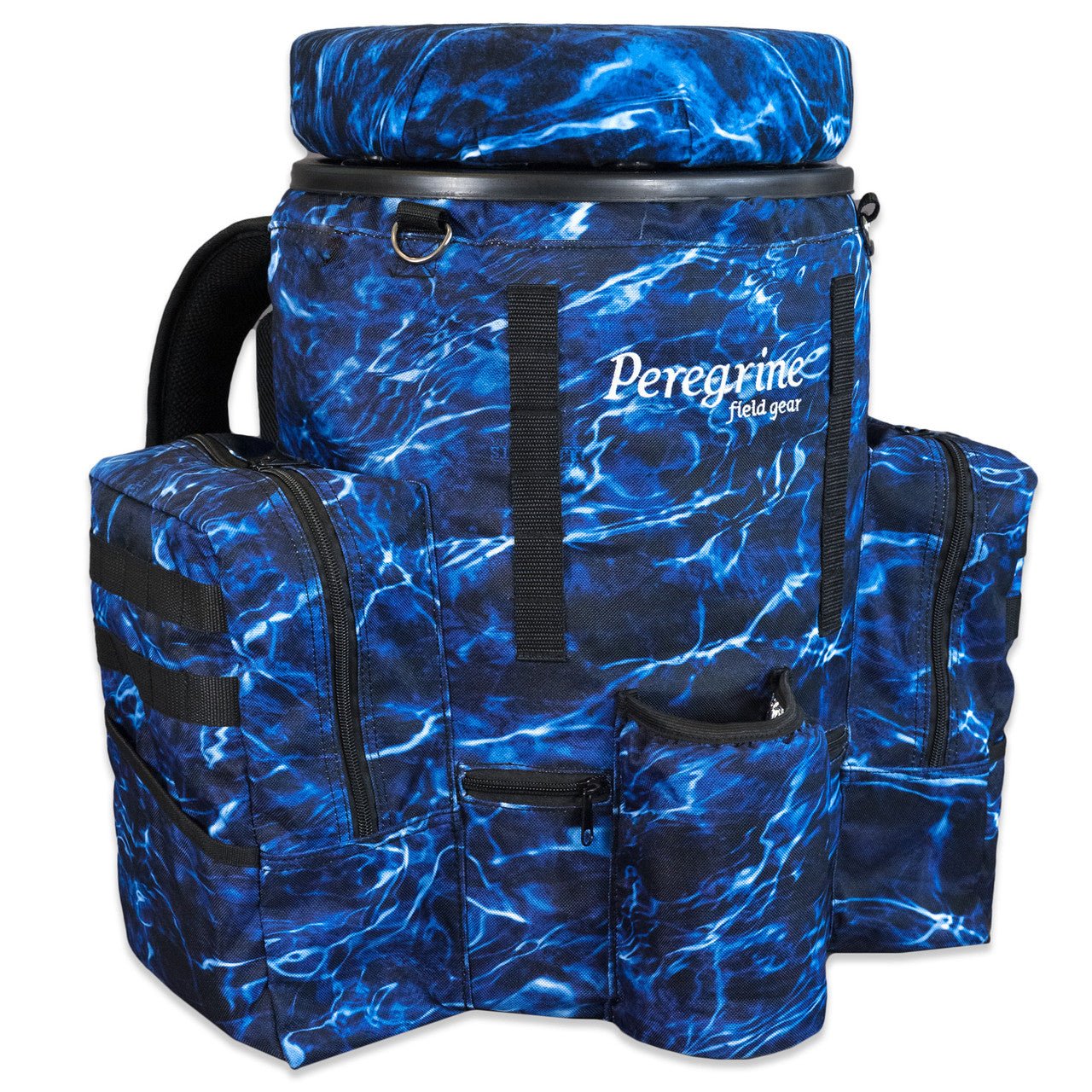 Insulated 6 Gallon Fishing Bucket Backpack Cooler – Venture Bucket Pack Pro - Top Shot Supplies