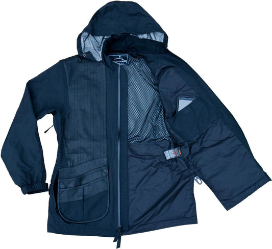 Wild Hare Hydro - Elite Waterproof Shooting Jacket – Black - Top Shot Supplies
