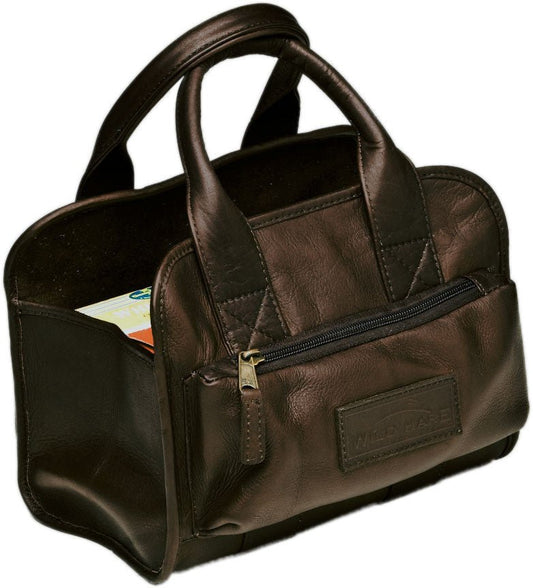 Leather 4 Box Shell Carrier – Premium Shotgun Shell Bag for Sporting Clays & Range - Top Shot Supplies