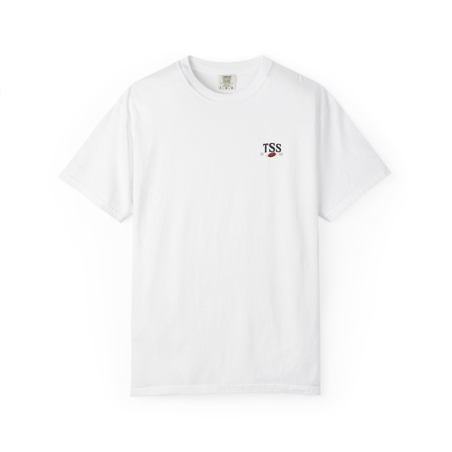 Trap House Social Club trap shooting t-shirt, front view