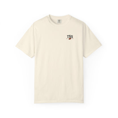 Squad Therapy sporting clays t-shirt, front view