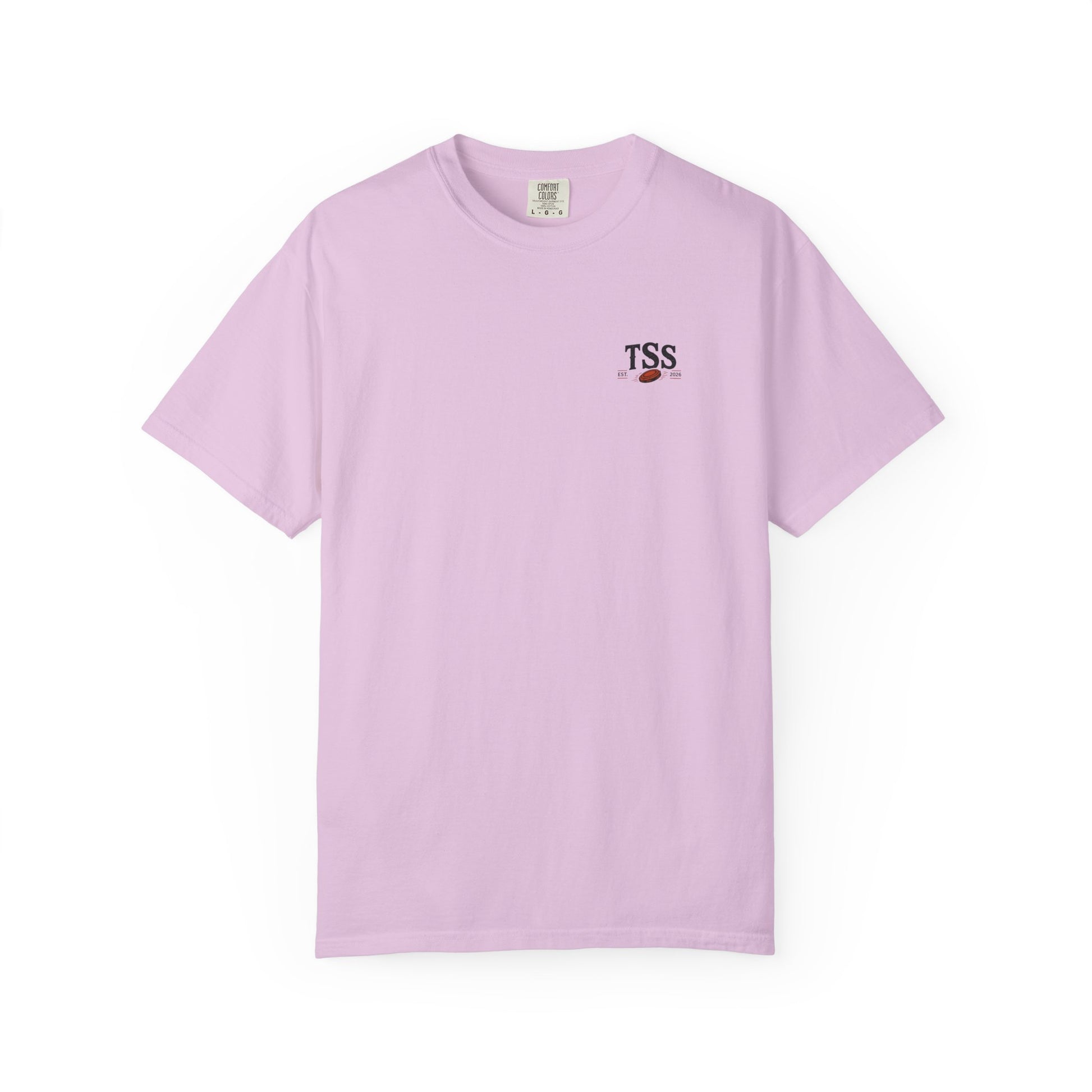 Empty Hull Recycling sporting clays t-shirt, front view