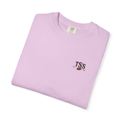 Empty Hull Recycling sporting clays t-shirt, front view
