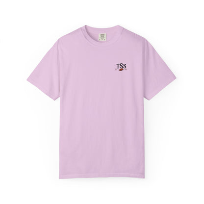 Lost Bird Recovery sporting clays t-shirt, front view