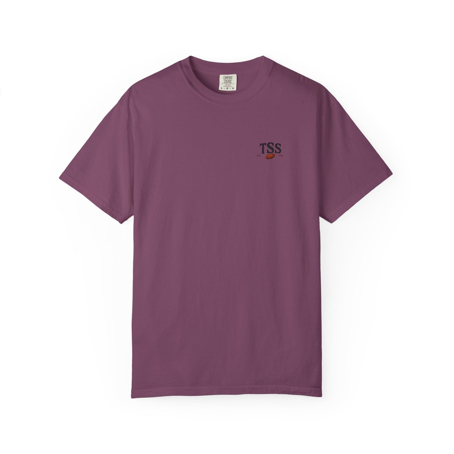 Empty Hull Recycling sporting clays t-shirt, front view
