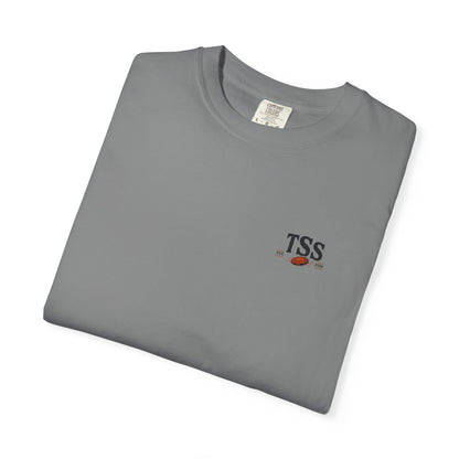 Empty Hull Recycling sporting clays t-shirt, front view