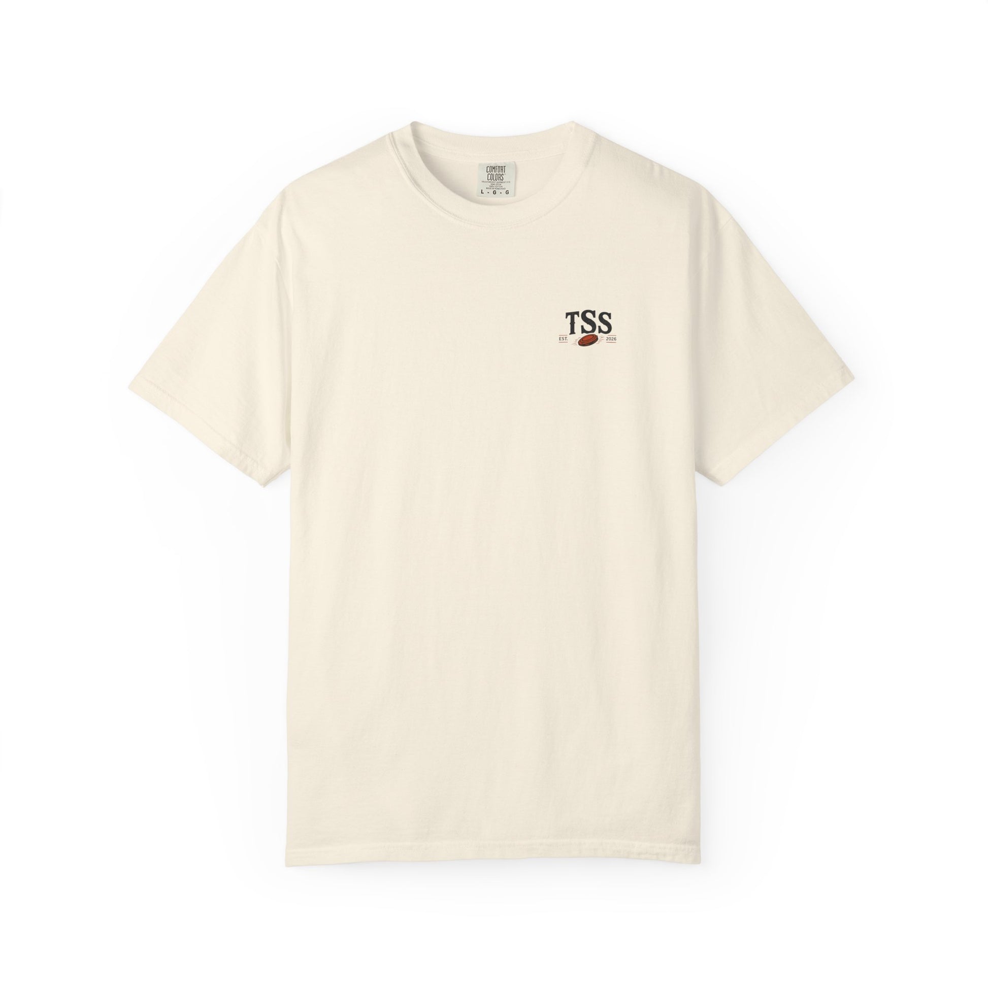 Empty Hull Recycling sporting clays t-shirt, front view