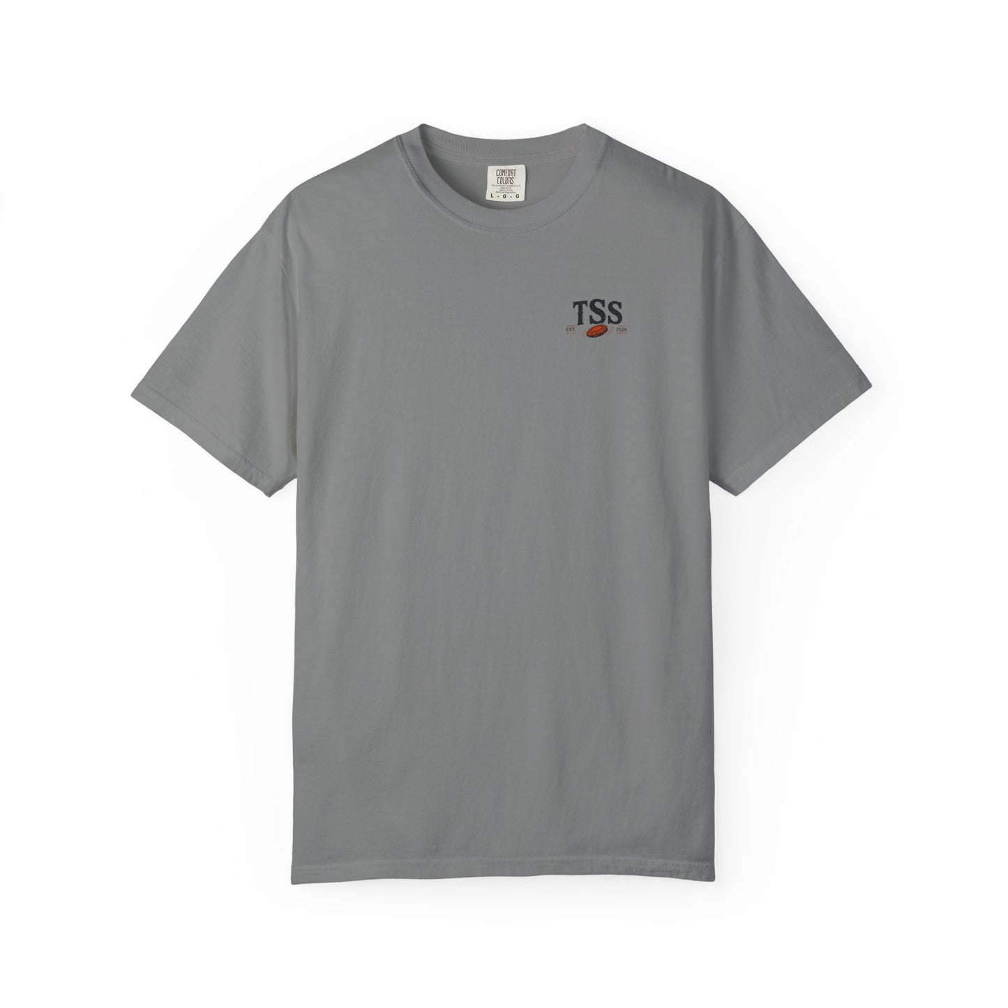 Squad Therapy sporting clays t-shirt, front view