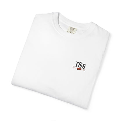 Empty Hull Recycling sporting clays t-shirt, front view