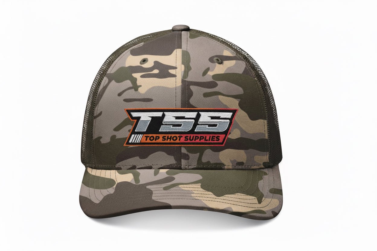 Top Shot Supplies camouflage trucker hat