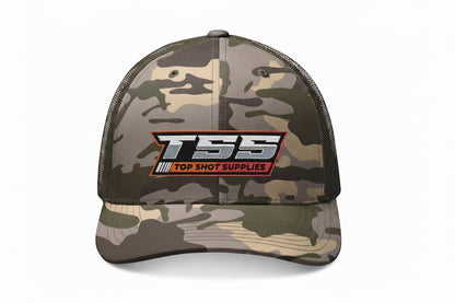 Top Shot Supplies camouflage trucker hat