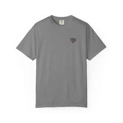 Lost Bird Recovery sporting clays t-shirt, front view