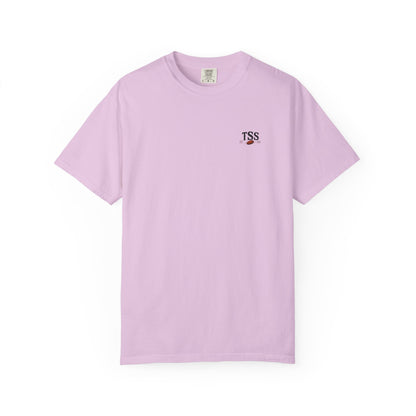 Trap House Social Club trap shooting t-shirt, front view