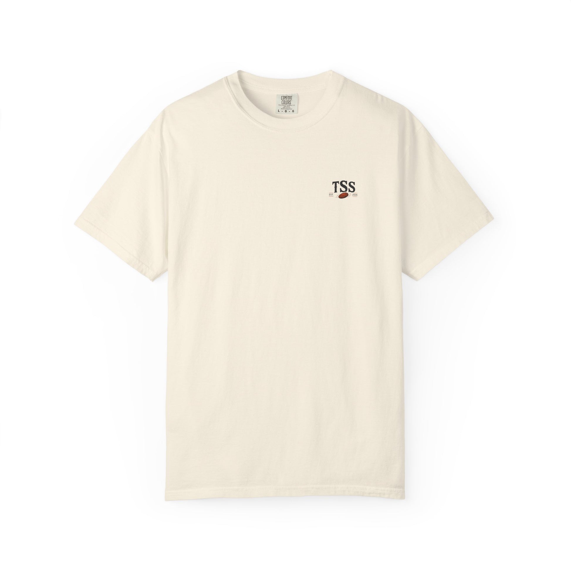Trap House Social Club trap shooting t-shirt, front view
