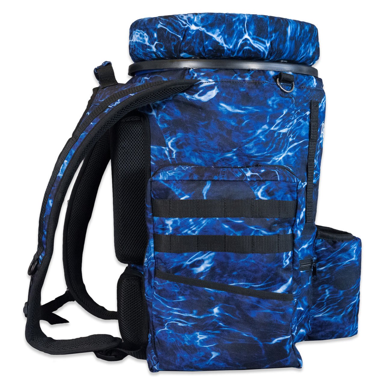 Insulated 6 Gallon Fishing Bucket Backpack Cooler – Venture Bucket Pack Pro - Top Shot Supplies