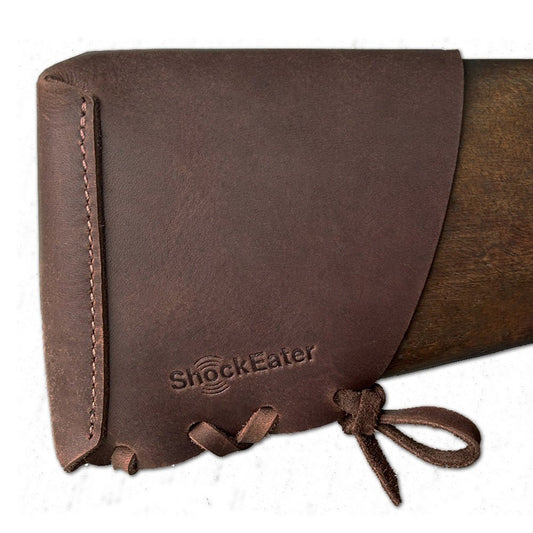 ShockEater Leather Slip-On Recoil Pad Kit - Top Shot Supplies