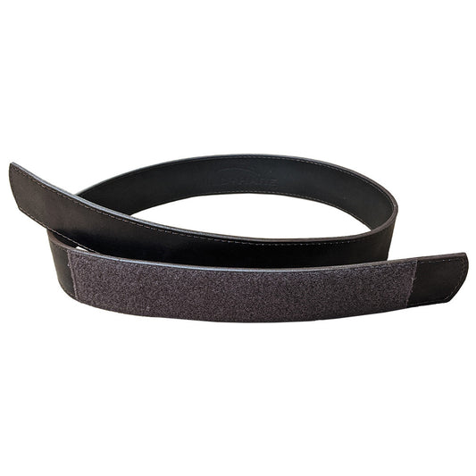Leather Shooting Belt (Buckle-Less) – Shotgun Shell Belt for Sporting Clays