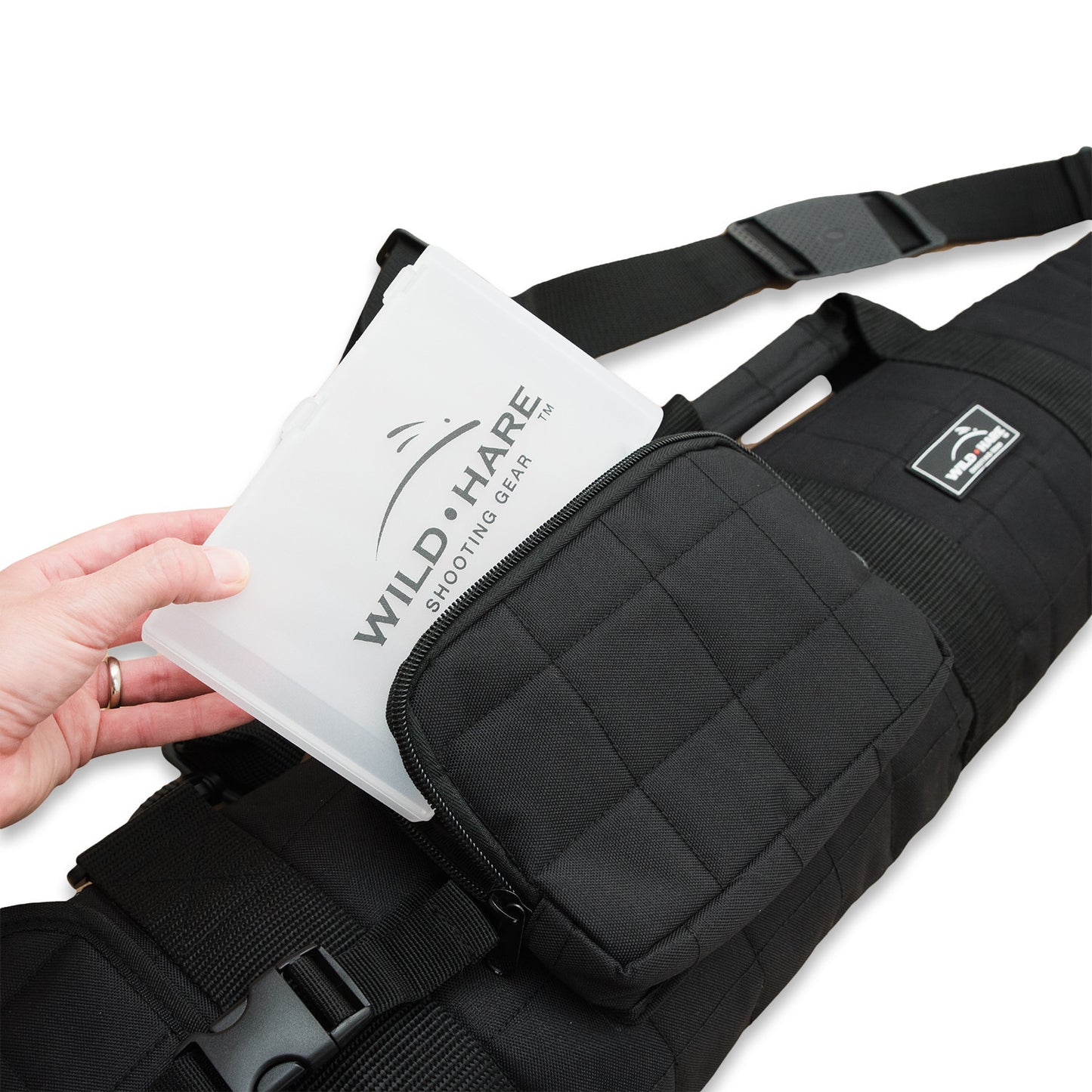 Wild Hare Deluxe Gunboy 54" Black Shotgun Case | Sporting Clays Gun Sleeve