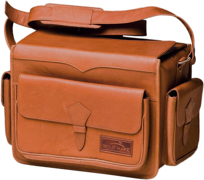 Leather Range Bag – Premium Shotgun Range Bag Holds 8 Boxes for Sporting Clays & Shooting Gear