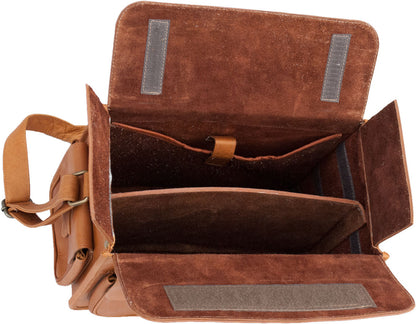 Leather Range Bag – Premium Shotgun Range Bag Holds 8 Boxes for Sporting Clays & Shooting Gear
